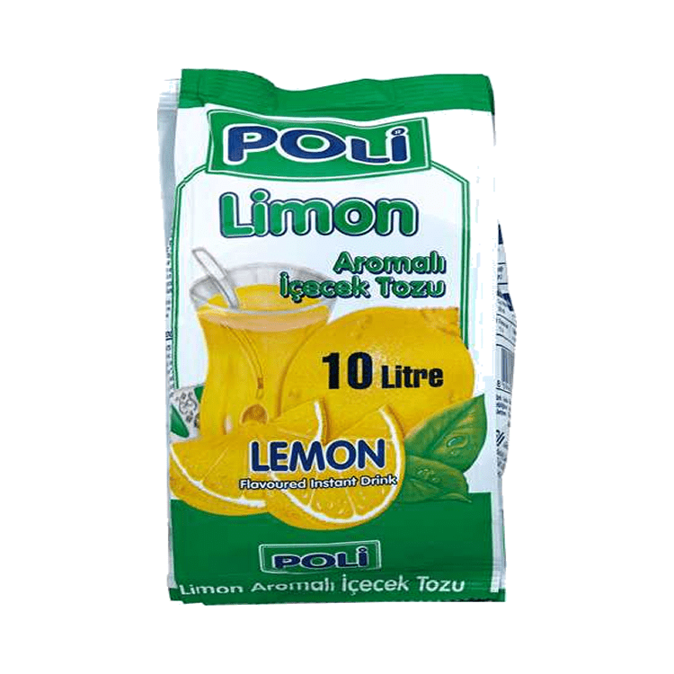 Poli Limon Aromalı Toz İçecek Soğuk 450 Gr